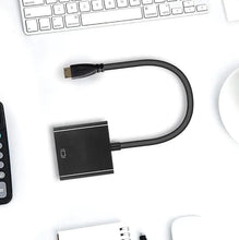 Load image into Gallery viewer, 1080P Micro HDMI VGA Adapter Male to Female Cable Converter Unbranded