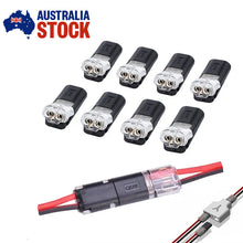Load image into Gallery viewer, 10Pcs Car Auto 12V Wire Cable Snap Plug In Connector Terminal Connections Joiner
