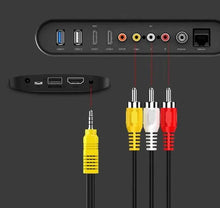 Load image into Gallery viewer, 2pcs 3.5mm Male to RCA Female Cable Composite Stereo Audio AV Adapter Cord