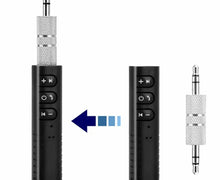 Load image into Gallery viewer, 2pcs Wireless Car Audio Bluetooth Receiver Adapter Stick with 3.5mm AUX Plug