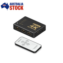 Load image into Gallery viewer, 5 Port HDMI Splitter Switcher Ultra HD 4K HDTV Hub Box with Remote