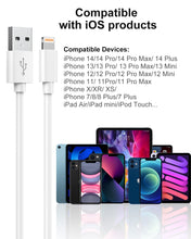 Load image into Gallery viewer, Apple MFi Certified 8-Pin USB Original iPhone Charging Cable