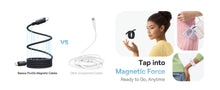 Load image into Gallery viewer, Baseus PicoGo Magnetic USB-C Cable 240W for iPhone 16 15 Samsung S24 S23 Macbook