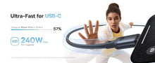 Load image into Gallery viewer, Baseus PicoGo Magnetic USB-C Cable 240W for iPhone 16 15 Samsung S24 S23 Macbook