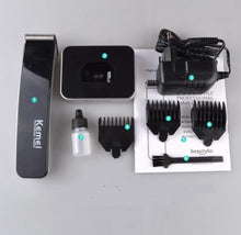 Load image into Gallery viewer, KM619 Rechargeable Cordless Electric Shaver Hair Trimmer Beard Haircut Razor