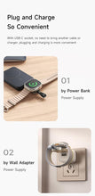 Load image into Gallery viewer, Portable Apple Watch Magnetic Charger Keychain For iwatch 10, 9, 8