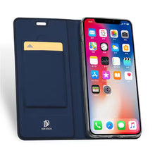 Load image into Gallery viewer, Skin Pro Series Leather Case Wallet Card For iPhone 10, X, XS, XS MAX, XR by Dux Ducis