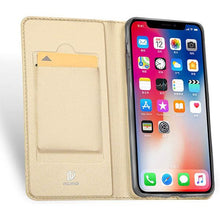 Load image into Gallery viewer, Skin Pro Series Leather Case Wallet Card For iPhone 10, X, XS, XS MAX, XR by Dux Ducis