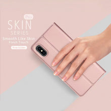 Load image into Gallery viewer, Skin Pro Series Leather Case Wallet Card For iPhone 10, X, XS, XS MAX, XR by Dux Ducis