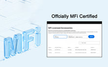 Load image into Gallery viewer, Apple MFi Certified 8-Pin to 3.5mm Male Audio Jack Cable