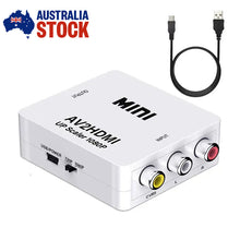 Load image into Gallery viewer, HDMI to RCA AV/CVSB LR Scaler Video Adapter 1080P HDMI2AV MiniHD Video Converter