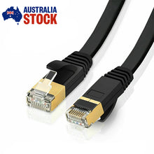 Load image into Gallery viewer, CAT7 RJ45 Ethernet Cable LAN Cord Flat Patch 3M-20M Up to 10Gbps Network for PC