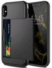 Load image into Gallery viewer, For iPhone Case X Series With Sliding Card Holder Wallet Armor