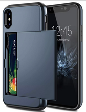 Load image into Gallery viewer, For iPhone Case X Series With Sliding Card Holder Wallet Armor