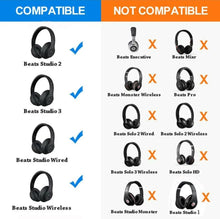 Load image into Gallery viewer, Soft Replacement Ear Pads for Beats by Dr. Dre Studio 2.0 Wired & Wireless Unbranded