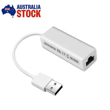 Load image into Gallery viewer, USB2.0 Ethernet Lan Adapter Network 10/100Mbps Super High Speed