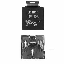 Load image into Gallery viewer, 12V 40 Amp Car SPDT Automotive Relay DC 5 Pin 5 Wires with Harness Socket Unbranded