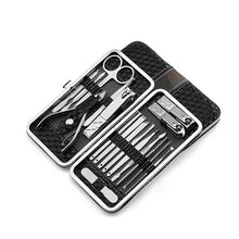 Load image into Gallery viewer, 18Pcs Manicure Pedicure Set Stainless Nail Clippers Kit Cuticle Grooming Beauty Unbranded