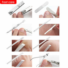 Load image into Gallery viewer, 18Pcs Manicure Pedicure Set Stainless Nail Clippers Kit Cuticle Grooming Beauty Unbranded