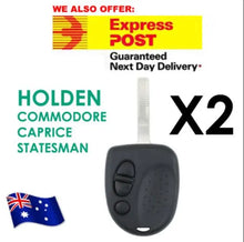 Load image into Gallery viewer, 3 Button Car Remote Case/Shell Uncut Key  VS VX VY VZ WH WK WL Unbranded