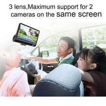 Load image into Gallery viewer, 4" LCD 1080P FHD Car DVR 3 Lens Camera Revising Recorder Dash Cams Night Vision Unbranded