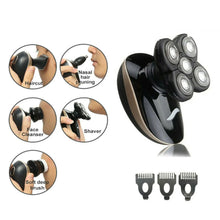 Load image into Gallery viewer, 5 in 1 4D Rechargeable Electric Razor Shaver Waterproof Cordless Trimmer Bald Head Unbranded