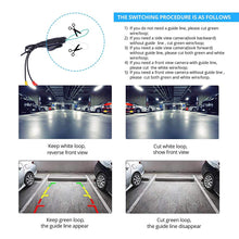 Load image into Gallery viewer, 8 LED Car Backup Rear View Reverse Parking HD Camera Night Vision Cam Waterproof Unbranded