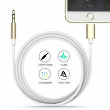 Load image into Gallery viewer, 8 Pin Lightning to 3.5mm Male Audio Jack Cable For iPhone Unbranded