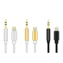 Load image into Gallery viewer, 8 Pin Lightning to 3.5mm Male Audio Jack Cable For iPhone Unbranded