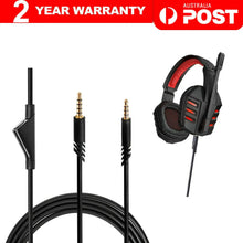 Load image into Gallery viewer, Audio Mute Cable Aux Cord for Astro A10 A40 Replacement Gaming Headset  2M 3.5mm Unbranded