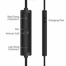 Load image into Gallery viewer, Bluetooth 4.1 wireless headset ear hook sports earphones for iPhone Samsung Android Unbranded
