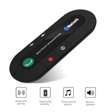 Load image into Gallery viewer, Bluetooth Handsfree Car Kit Charger Wireless Audio Receiver Speakerphone for iPhone Android Unbranded