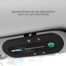 Load image into Gallery viewer, Bluetooth Handsfree Car Kit Charger Wireless Audio Receiver Speakerphone for iPhone Android Unbranded