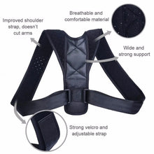 Load image into Gallery viewer, Brace Posture Orthodontics Corrector Back Adjuster Health Care Unbranded