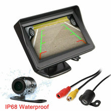 Load image into Gallery viewer, Car Rear View Kit 4.3" TFT LCD Monitor +HD IR Night Vision Reversing Camera FLC Unbranded