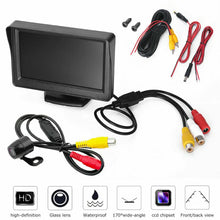 Load image into Gallery viewer, Car Rear View Kit 4.3" TFT LCD Monitor +HD IR Night Vision Reversing Camera FLC Unbranded