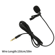 Load image into Gallery viewer, Clip-on Lapel Mini Lavalier Mic 3.5mm For Mobile Phone PC Recording One Click Shop