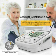 Load image into Gallery viewer, Digital Blood Pressure Monitor Upper Arm Automatic BP Machine Heart Rate Monitor Unbranded
