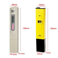 Load image into Gallery viewer, Digital PH Meter Yellow Tester and TDS 3 Meter Set Optional Unbranded