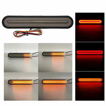 Load image into Gallery viewer, Halo Neon Pair 100LED Stop Flowing Turn Signal Brake Rear Tail Light Trailer Truck Unbranded
