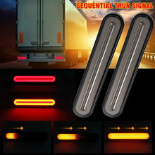 Load image into Gallery viewer, Halo Neon Pair 100LED Stop Flowing Turn Signal Brake Rear Tail Light Trailer Truck Unbranded