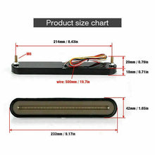 Load image into Gallery viewer, Halo Neon Pair 100LED Stop Flowing Turn Signal Brake Rear Tail Light Trailer Truck Unbranded