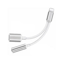 Load image into Gallery viewer, iPhone to 3.5mm Splitter Headphone Audio Adapter Charge Cable for iPhone7 7 Plus