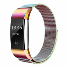 Load image into Gallery viewer, Metal Stainless Steel Milanese Loop Wristband Strap Small/Large for Fitbit Charge 2 Unbranded