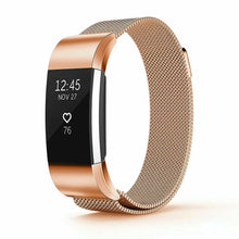 Load image into Gallery viewer, Metal Stainless Steel Milanese Loop Wristband Strap Small/Large for Fitbit Charge 2 Unbranded