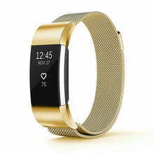 Load image into Gallery viewer, Metal Stainless Steel Milanese Loop Wristband Strap Small/Large for Fitbit Charge 2 Unbranded
