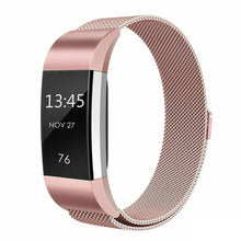 Load image into Gallery viewer, Metal Stainless Steel Milanese Loop Wristband Strap Small/Large for Fitbit Charge 2 Unbranded