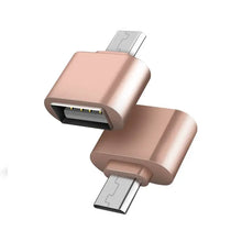 Load image into Gallery viewer, Micro USB Male to USB Female OTG Adapter For Samsung Android Phone & Tablet Unbranded