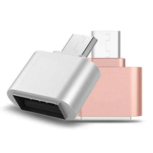 Load image into Gallery viewer, Micro USB Male to USB Female OTG Adapter For Samsung Android Phone & Tablet Unbranded