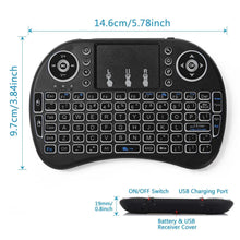 Load image into Gallery viewer, Mini Wireless Keyboard for TV PC android SNU Unbranded